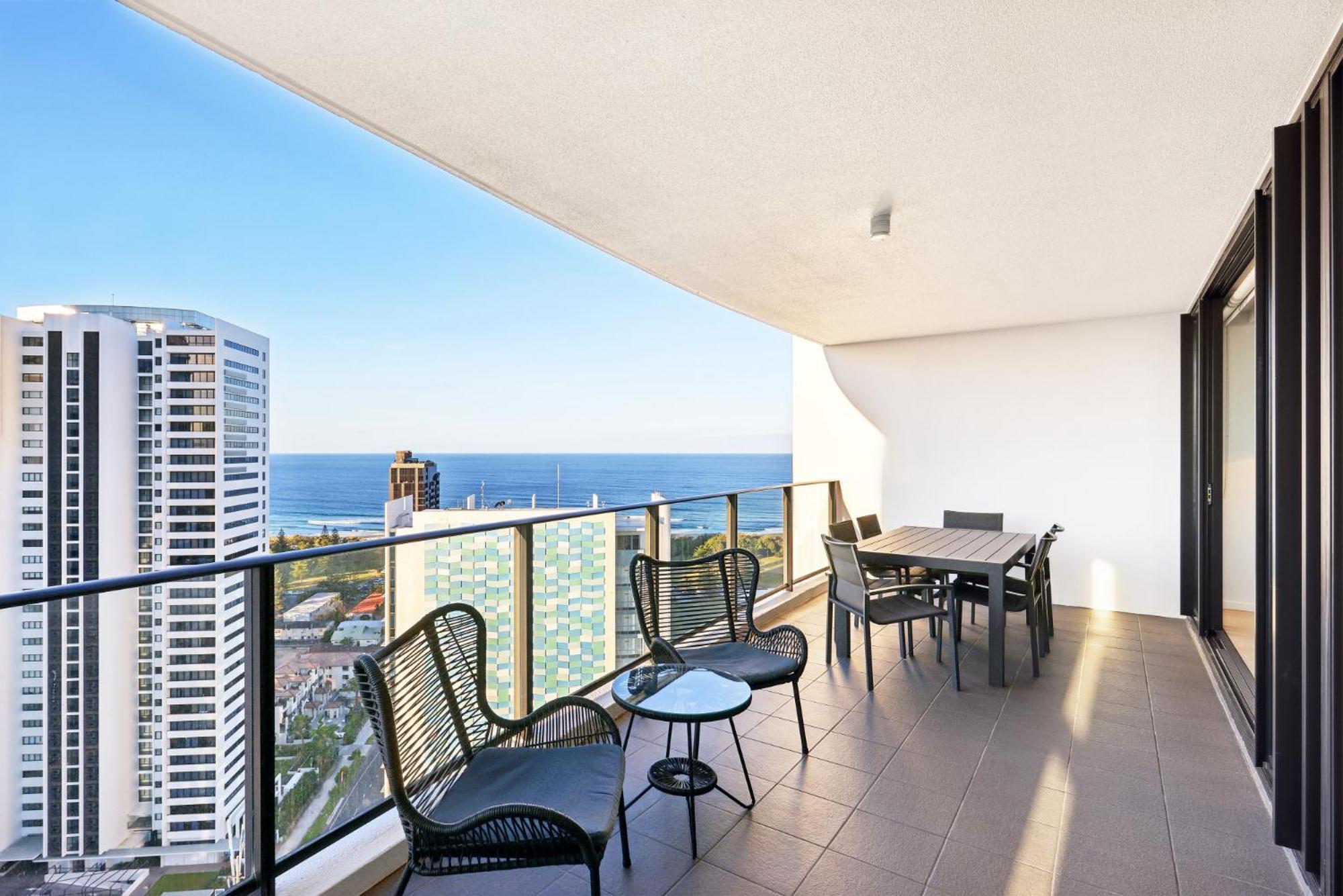 Ocean View 3-Bed With Gym, Pool, Sauna & Parking Gold Coast Exterior photo