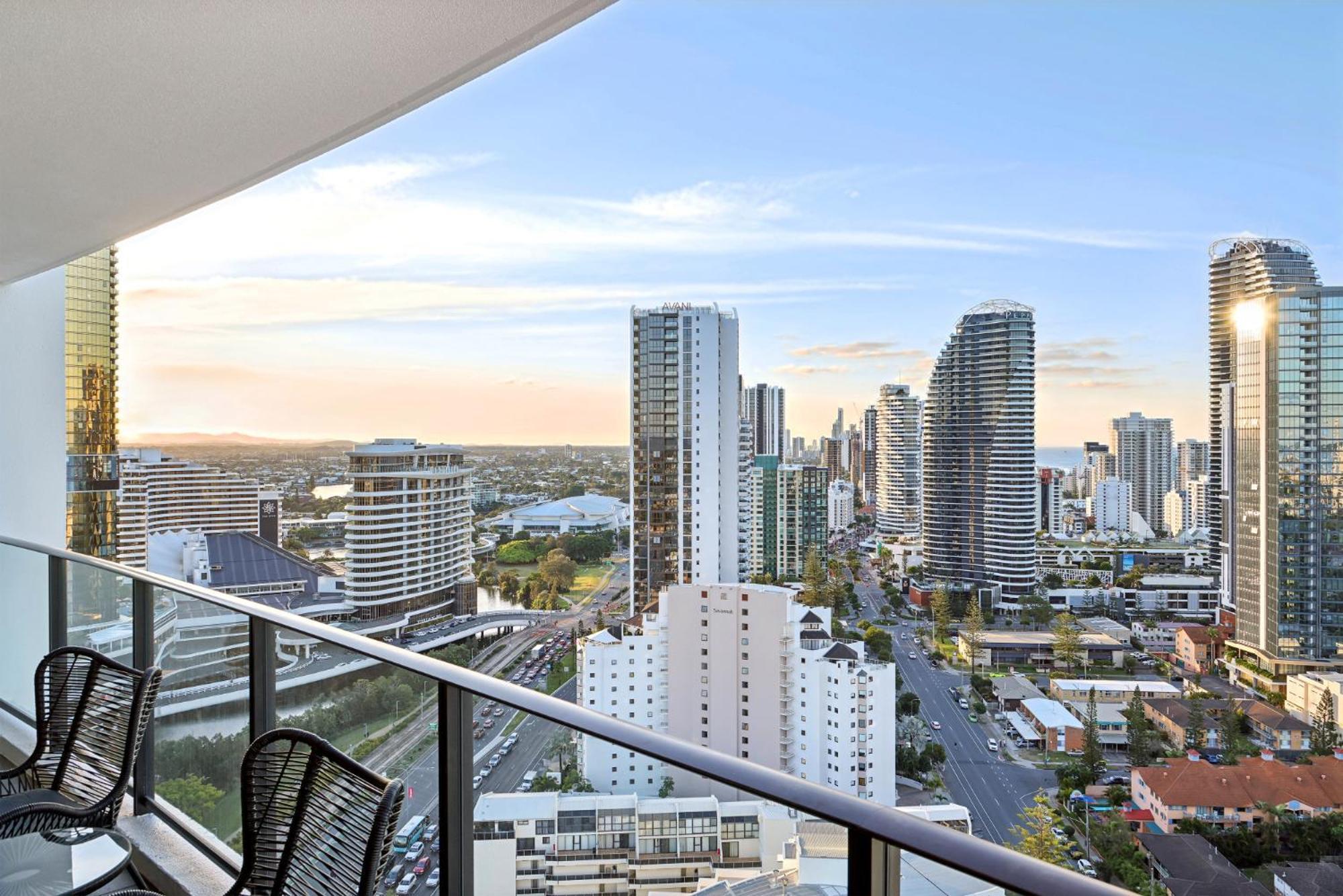 Ocean View 3-Bed With Gym, Pool, Sauna & Parking Gold Coast Exterior photo